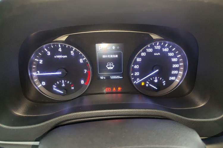 Used Hyundai Elantra (6th Generation / Lingdong) 2016 1.6L Automatic ZhiXuan · Luxury Version Instrument Cluster