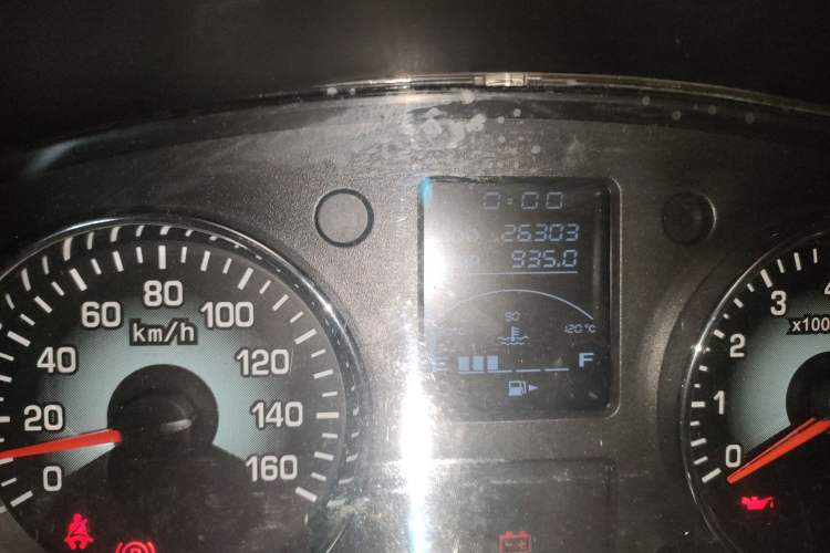 Used Jinbei New Hiace X30L 2019 1.5L Wealth Edition China VI SWC15M Odometer Close Up