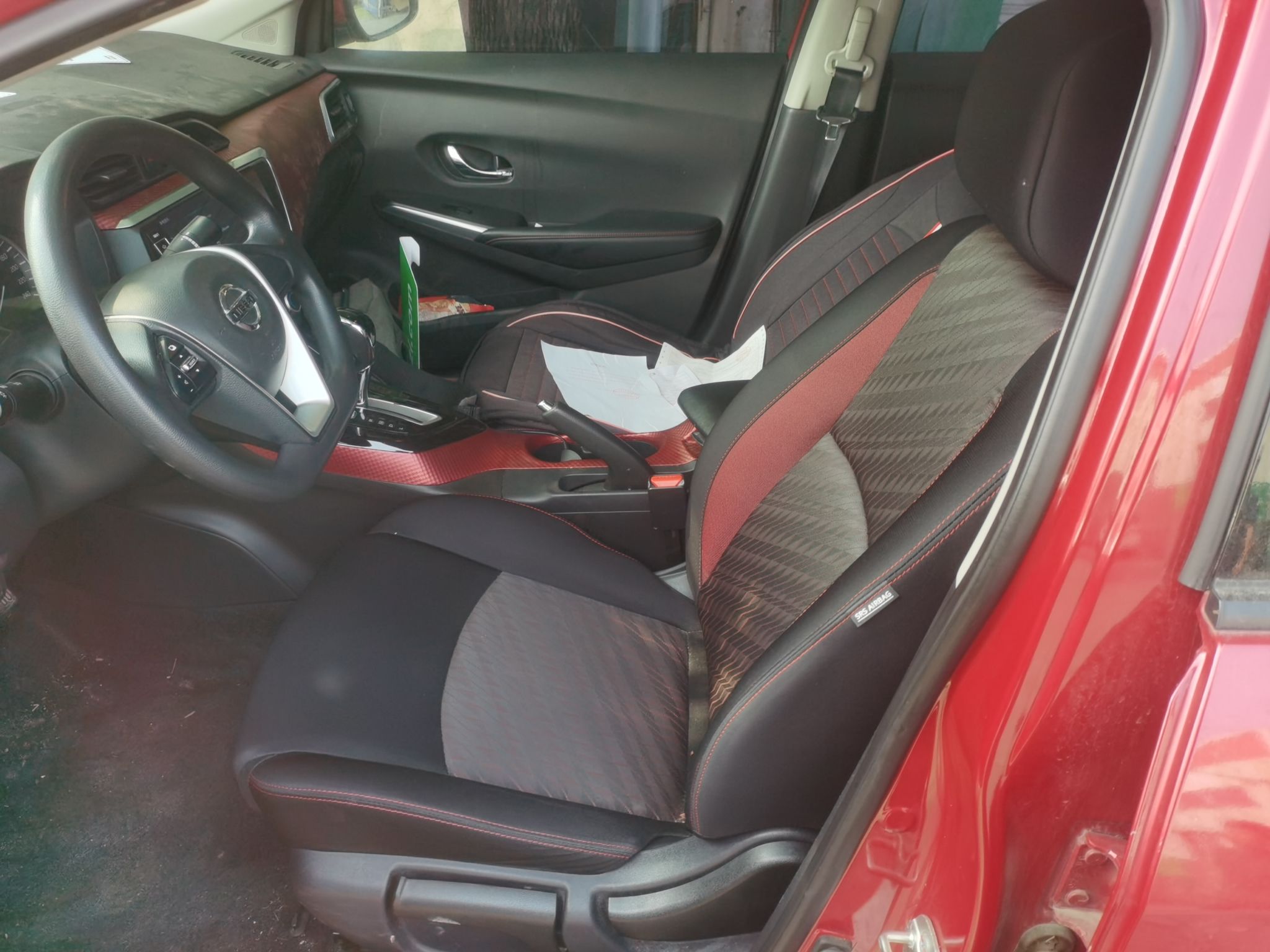 Interior delantero