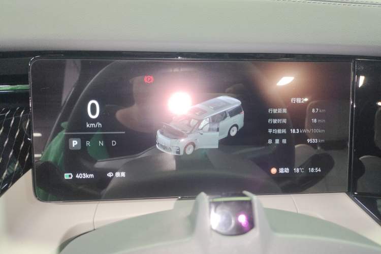 Used Zeekr 009 2024 Six-Seat Executive Version 4WD 108 kWh Instrument Cluster