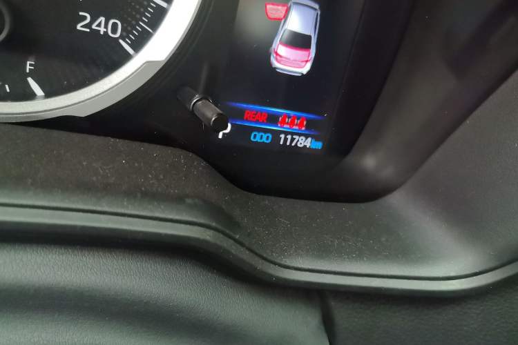 Used Toyota Levin 2022 185T CVT Luxury Edition Odometer Close Up