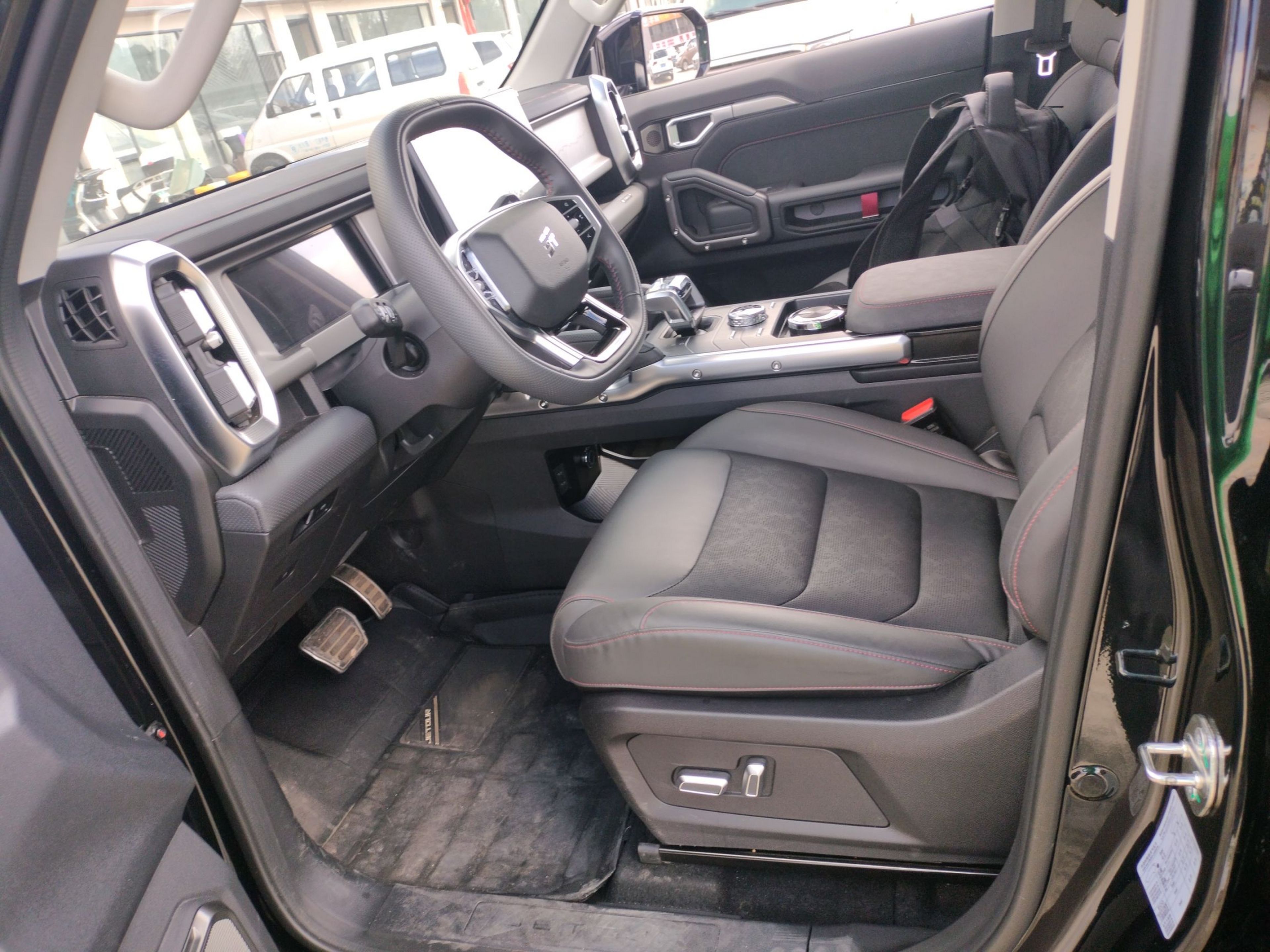 Avant de la voiture