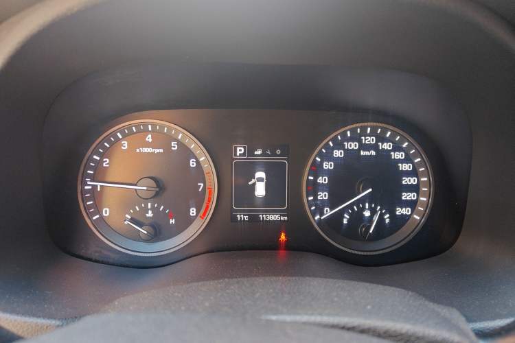 Used Hyundai Tucson 2018 1.6T Dual-Clutch Two-Wheel Drive 15th Anniversary Special Edition Instrument Cluster