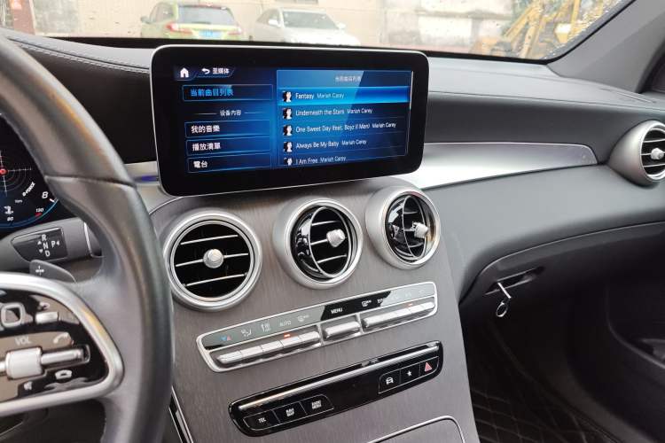 Used Mercedes-Benz GLC Coupe 2021 GLC 300 4MATIC Coupe SUV Audio And AC Panel