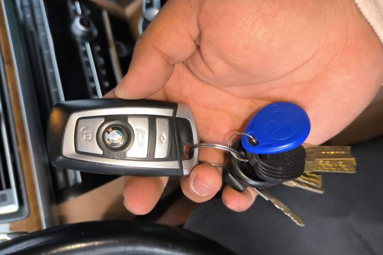 Used BMW 7 Series 2013 740Li Luxury Model Vehicle Key