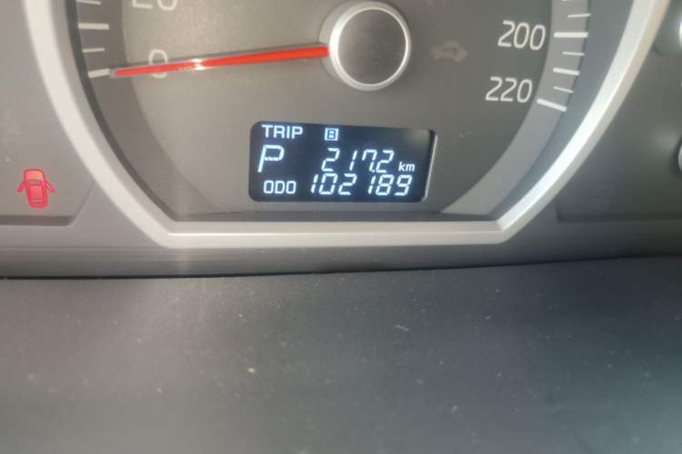 Used Kia Sportage 2013 2.0L Automatic Two-Wheel Drive GL Trim Odometer Close Up