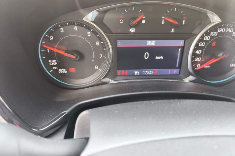 Used Chevrolet Equinox 2021 550T RS Four-Wheel Drive Intelligent Guardian Edition Odometer Close Up