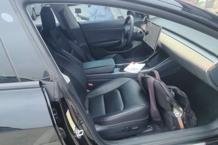 Used Tesla Model 3 2020 Standard Range Rear-Wheel Drive Upgraded Version Right Front Seat