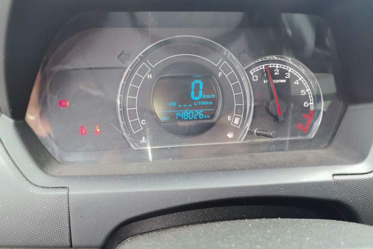 Used Great Wall M4 2014 1.5L Manual Luxury Model Odometer Close Up