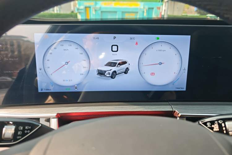 Used Chery Tiggo 8 PRO 2024 Champion Edition 290T Two-Wheel Drive Peak Version 5 Seats Instrument Cluster