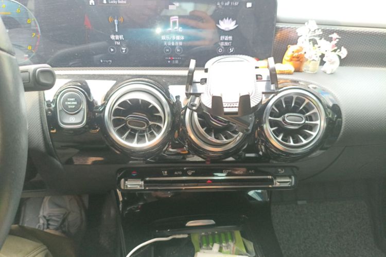 Used Mercedes-Benz A-Class 2022 A 200 Dynamic Edition Audio And AC Panel