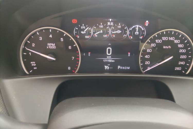 Used Cadillac CT6 2017 28T Fashion Edition Odometer Close Up