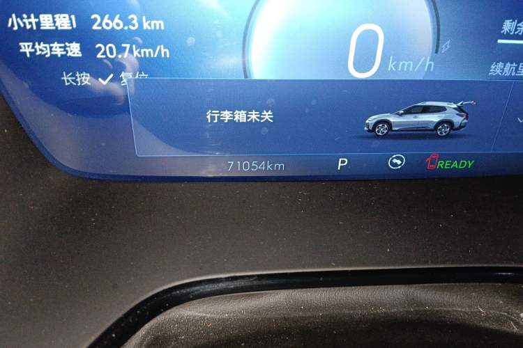 Used Chevrolet Menlo 2022 Star Enjoyment Edition Plus Odometer Close Up