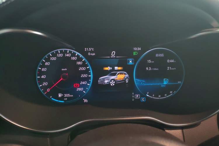 Used Mercedes-Benz GLC 2022 Facelifted GLC 260 L 4MATIC Dynamic Edition Instrument Cluster