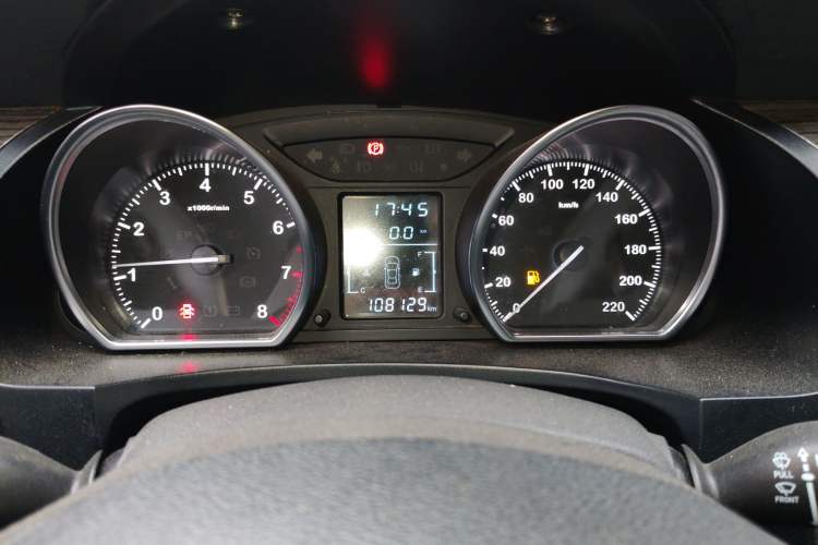 Used Zotye T600 2016 1.5T Manual Elite Edition Instrument Cluster