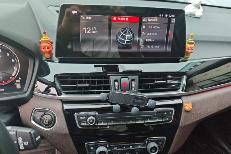 Used BMW X1 2022 sDrive25Li Leading Model Audio And AC Panel