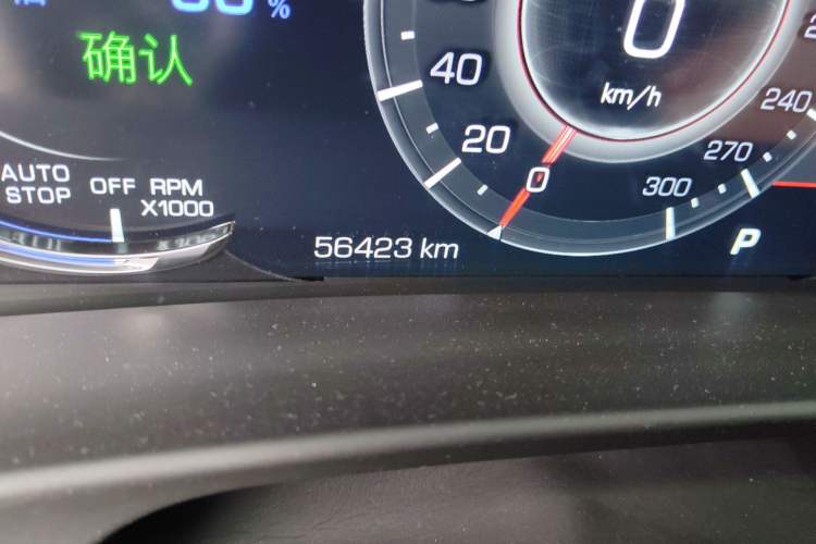 Used Cadillac CT6 2019 28T Luxury Model Odometer Close Up