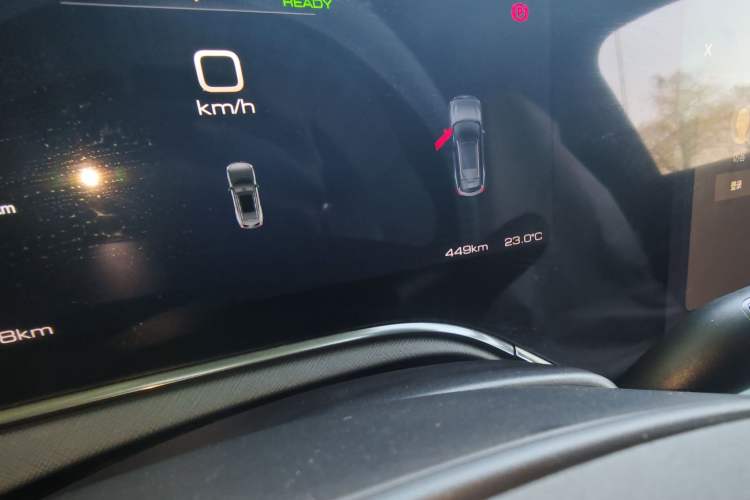 Used Hengchi 5 2022 Ultra-Luxury Edition Odometer Close Up