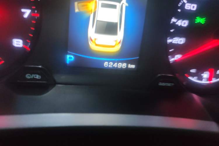 Used Geely Auto Emgrand GL 2018 1.4T DCT Elite Smart Connectivity Version Odometer Close Up