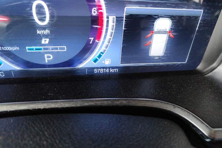 Used BAIC Off-Road BJ40 2023 2.0T Automatic Four-Wheel Drive Urban Hunter Edition Prestige Version Odometer Close Up