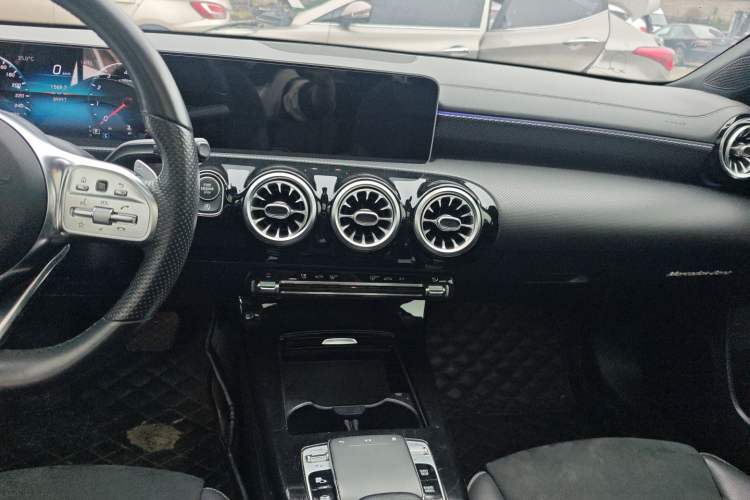 Used Mercedes-Benz A-Class 2019 A 200 L Sport Sedan Audio And AC Panel