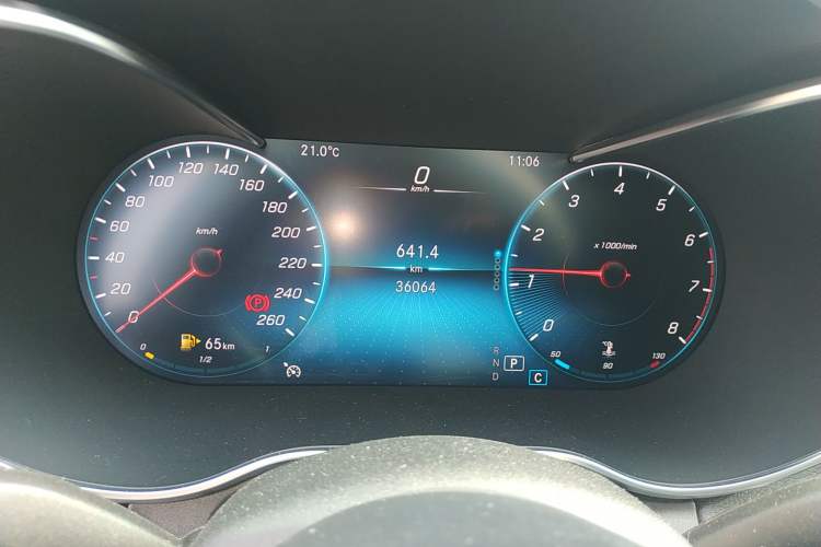 Used Mercedes-Benz C-Class 2021 C 200 L Fashion Edition Sport Version Instrument Cluster