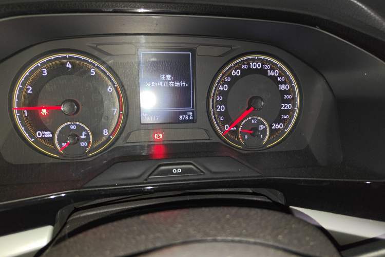 Used Volkswagen Lavida 2021 280TSI DSG Comfort Edition Odometer Close Up