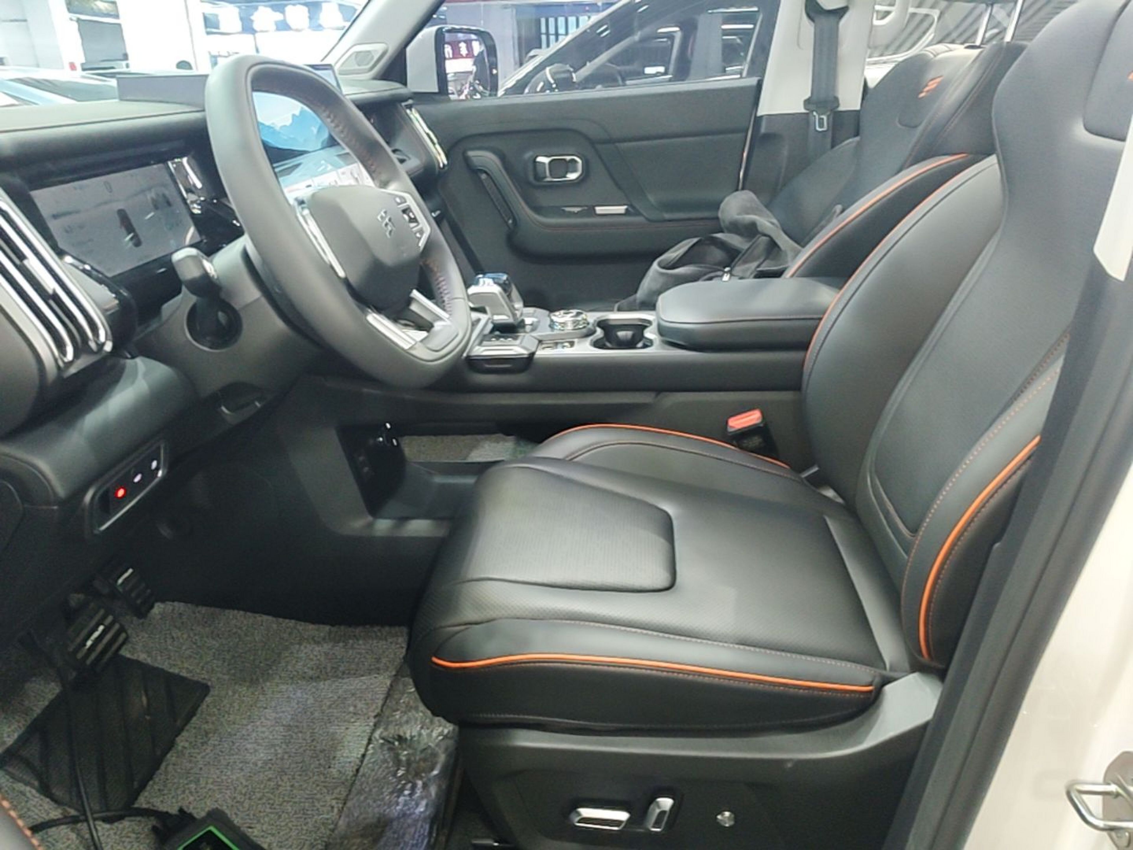 Avant de la voiture