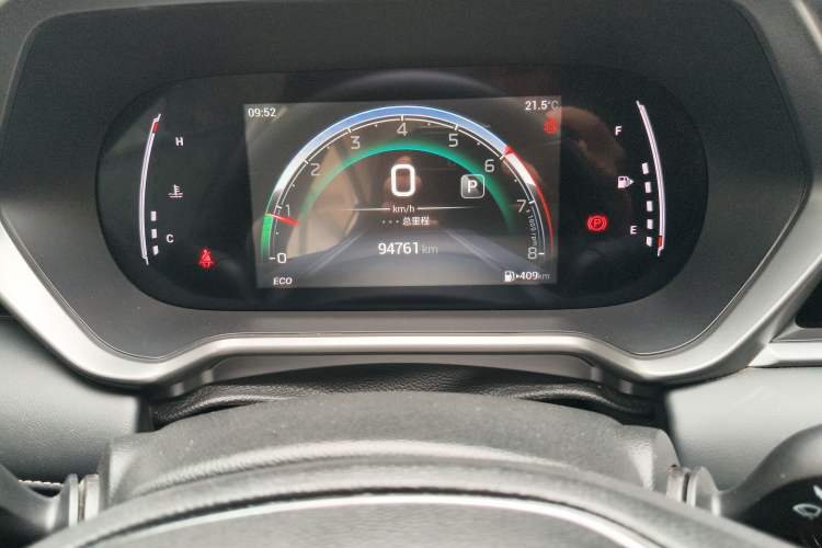 Used GAC Trumpchi GS4 2023 270T Automatic Smart Drive Navigation Edition Odometer Close Up