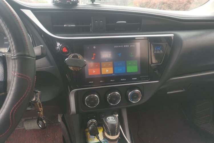 Used Toyota Levin 2017 Revised Version 185T CVT Elite Edition China VI Standard Audio And AC Panel