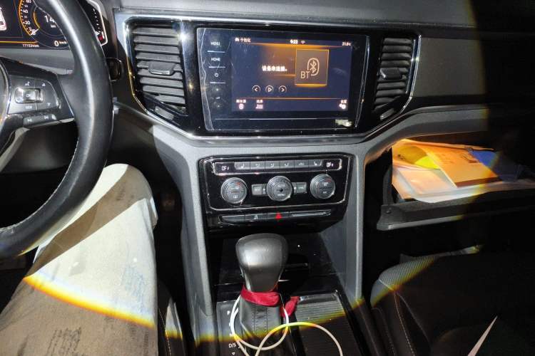 Used Volkswagen Teramont 2019 380TSI Four-Wheel Drive Luxury Version China VI Standard Audio And AC Panel