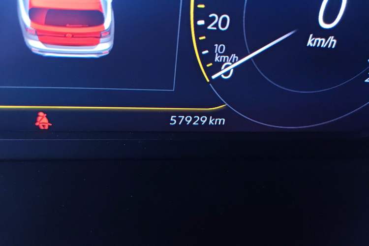 Used Volkswagen Tacqua 2021 1.5L Automatic Yue Zhi Lian Edition Odometer Close Up