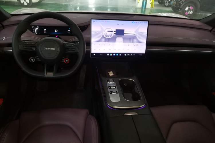 Used Xiaomi Auto SU7 2024 Rear-Drive Ultra-Long Range Advanced Pro-Level Intelligent Driving Version Center Console