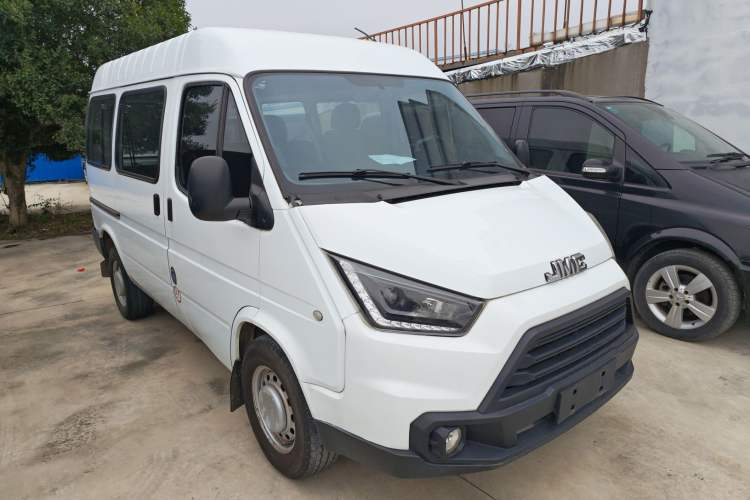 Used JMC Transit 2019 2.8T Commercial Version Short Wheelbase Mid-Roof 6-Seater China VI JX493