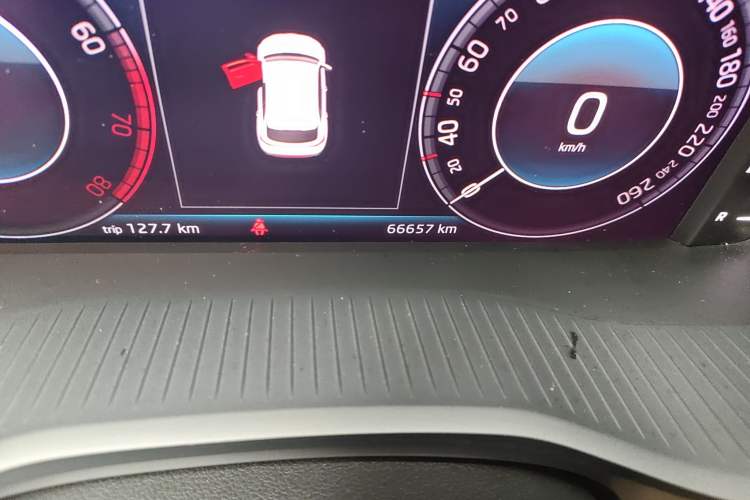 Used Skoda Kodiaq GT 2019 TSI330 Two-Wheel-Drive Luxury Edition China VI Standard Odometer Close Up