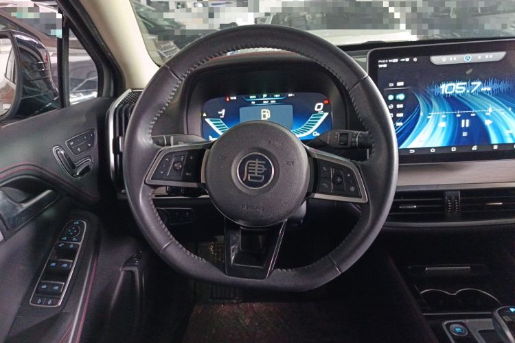 Used BYD Tang New Energy 2019 DM 2.0T All-Wheel Drive Connected Leading Model 7 Seats China VI Standard Steering Wheel