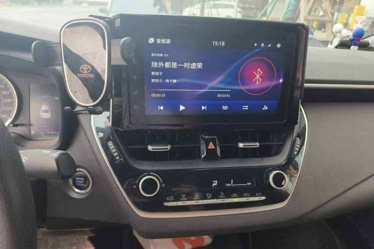 Used Toyota Levin 2019 185T CVT Luxury Edition China VI Standard Audio And AC Panel