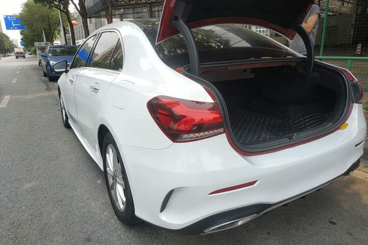 Used Mercedes-Benz A-Class 2020 Restyled A 200 L Sport Sedan Fashion Version Rear Left 45 Deg