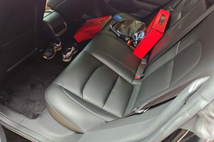 Used Tesla Model 3 2020 Standard Range Rear-Wheel Drive Upgraded Version Left Rear Seat