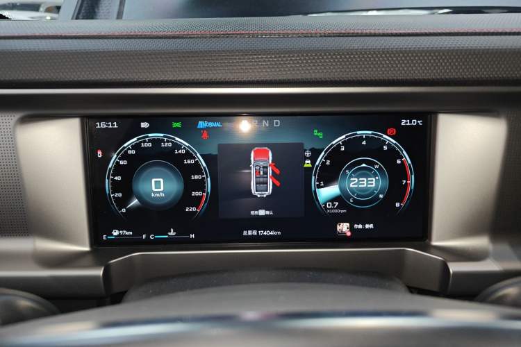 Used JETOUR Traveler 2023 2.0T All-Wheel Drive CrossPRO+ Instrument Cluster