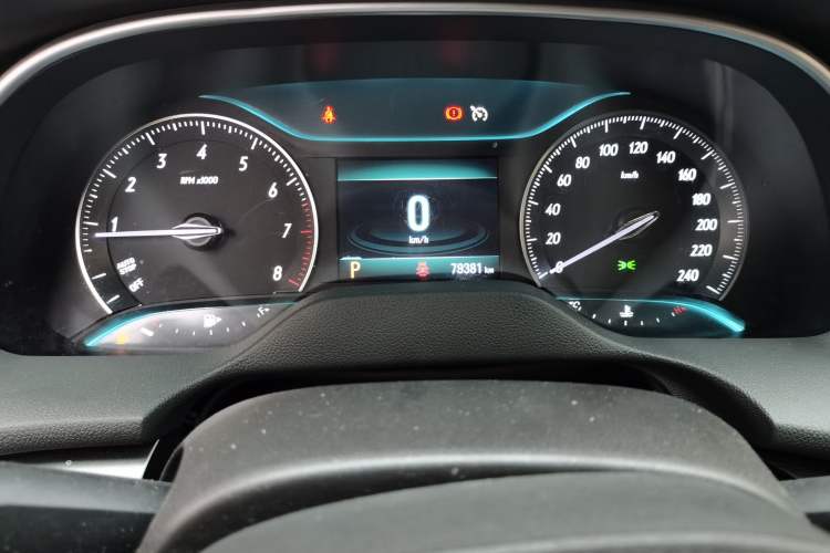 Used Buick Excelle GX 2018 18T Automatic Elite Model Odometer Close Up