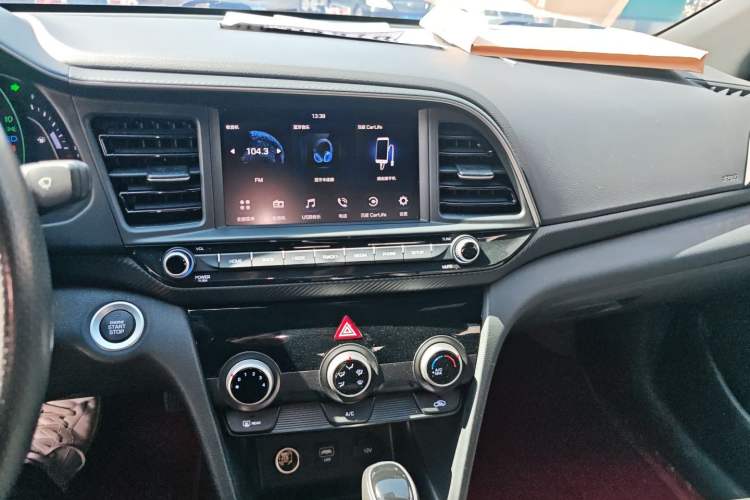 Used Hyundai Elantra (6th Generation / Lingdong) 2019 1.4T Dual-Clutch Xuan Dong · Dynamic Model Audio And AC Panel