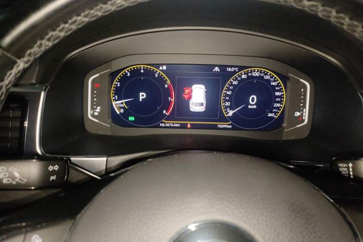 Used Volkswagen Teramont 2020 380TSI Four-Wheel Drive Luxury Version China VI Standard Instrument Cluster