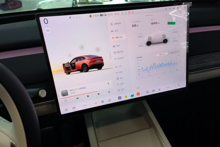 Used ONVO L60 2024 60 kWh All-Wheel Drive Instrument Cluster