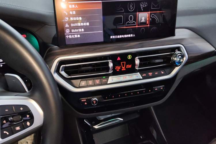 Used BMW X3 2022 xDrive30i Luxury Model M Night Sky Package Audio And AC Panel