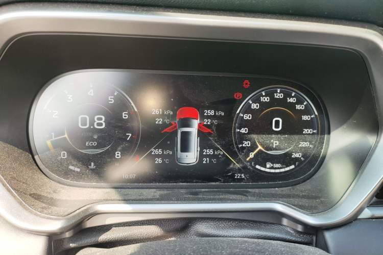 Used GAC Trumpchi GS4 2023 270T Automatic Smart Drive Technology Edition Instrument Cluster