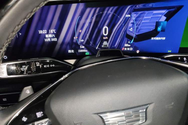 Used Cadillac LYRIQ 2022 Four-Wheel-Drive High-Performance Deluxe Edition Instrument Cluster