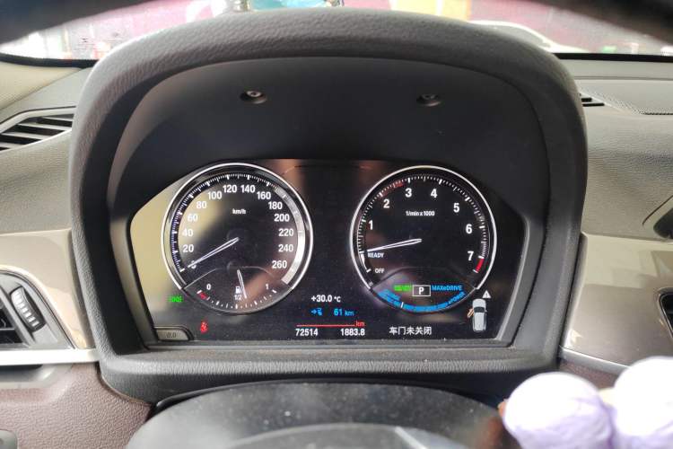 Used BMW X1 New Energy 2019 xDrive25Le Mileage Upgrade Version Instrument Cluster