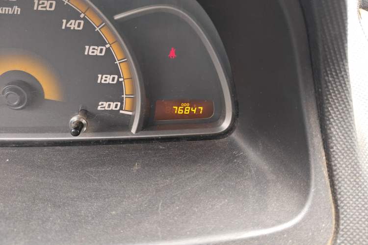 Used Chevrolet Sail 2013 Sedan 1.4L Manual - Youyi Happiness Edition Odometer Close Up