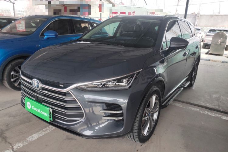 Used BYD Tang New Energy 2019 DM 2.0T All-Wheel Drive Smart Connectivity Enjoyment Model 7 Seats China VI Standard